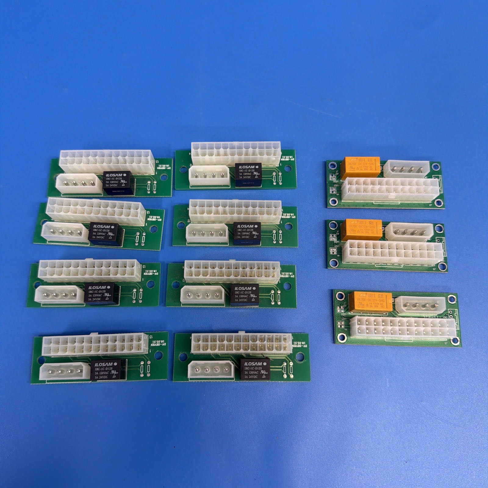 Lot of 11 Add2PSU Multiple Power Supply Connector Adapter Boards Tested