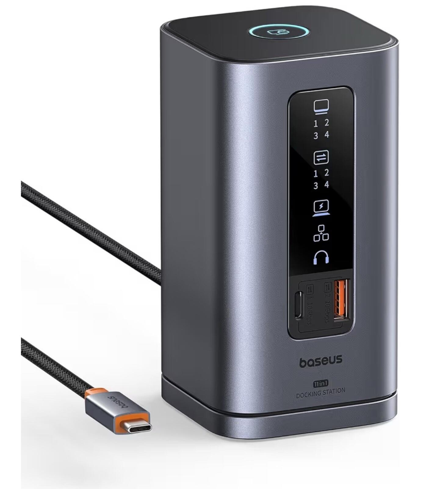 Baseus Spacemate Docking Station, 11-in-1 USB-C Dock