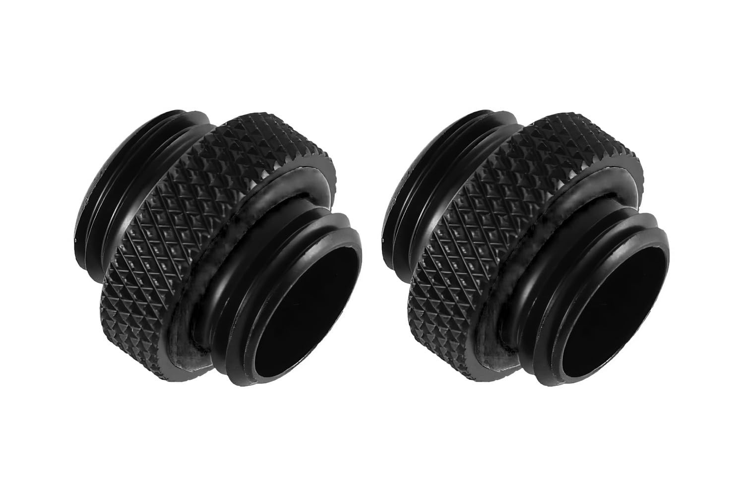 Dracaena.io 2-Pack G1/4 Extender Fitting, M-M, Black