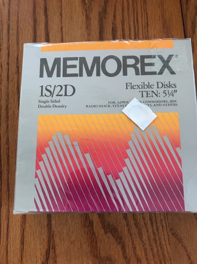 MEMOREX Flexible Disks 5 1/4"  1S/2D BOX  Ships N 24h