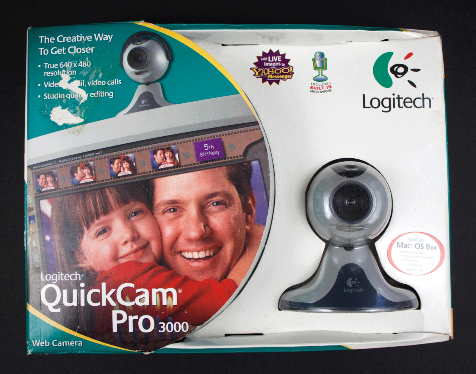 Logitech QuickCam Pro 3000 Web Cam