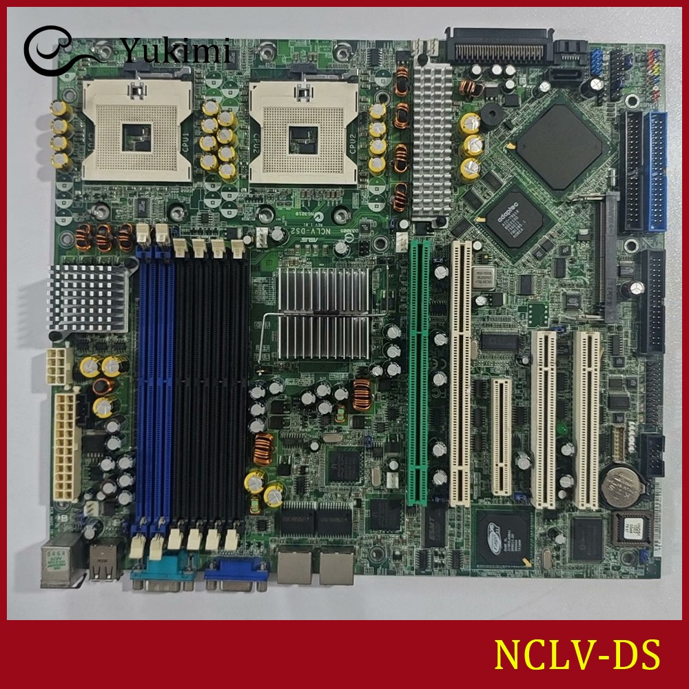 FOR ASUS NCLV-DS DDR3*4 Socket 604 Intel E7320 8GB ATX Ｍotherboard Test OK