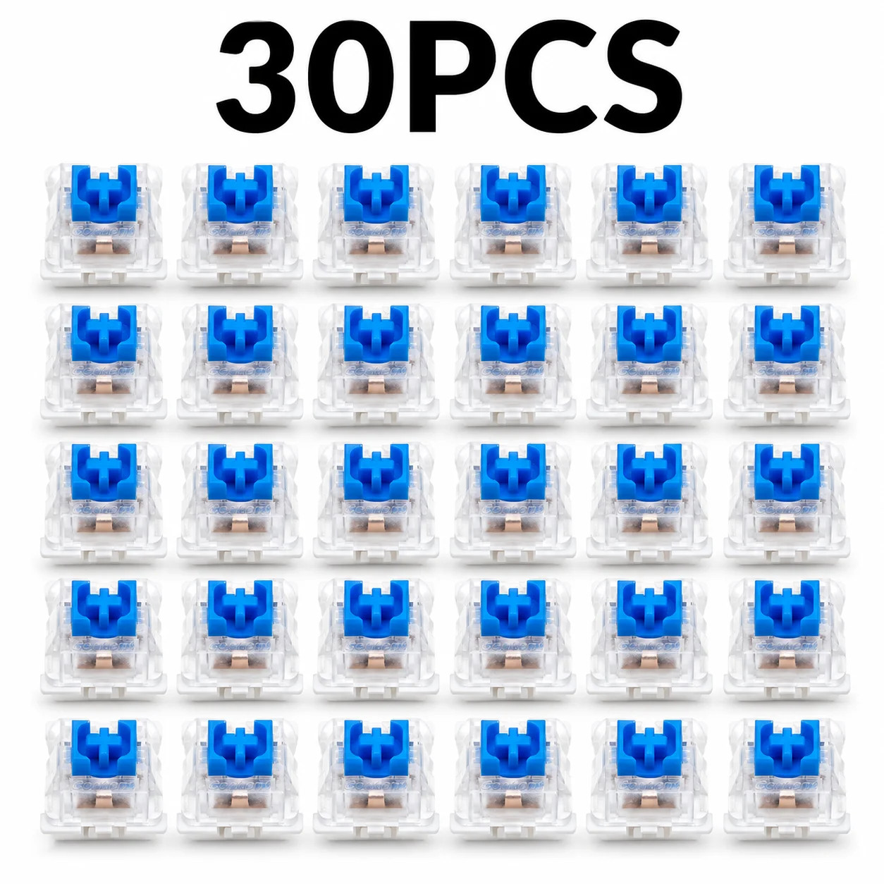 30/50/100PCS 3-Pin Mechanical Keyboard Switches Tactile Clicky Key Switches