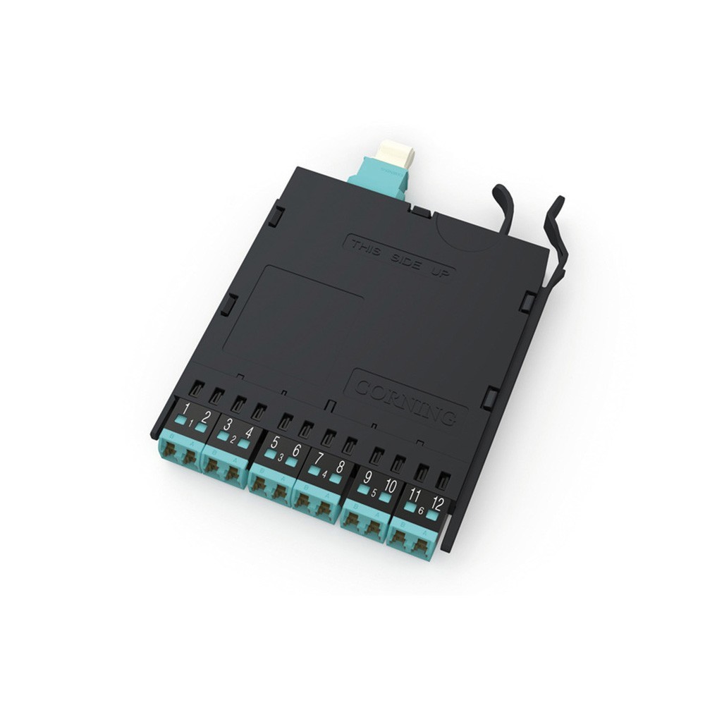 Corning ECM-UM12-05-93Q-Z 12 Fiber LC Duplex to MTP (pinned) Module (Pack of 4)