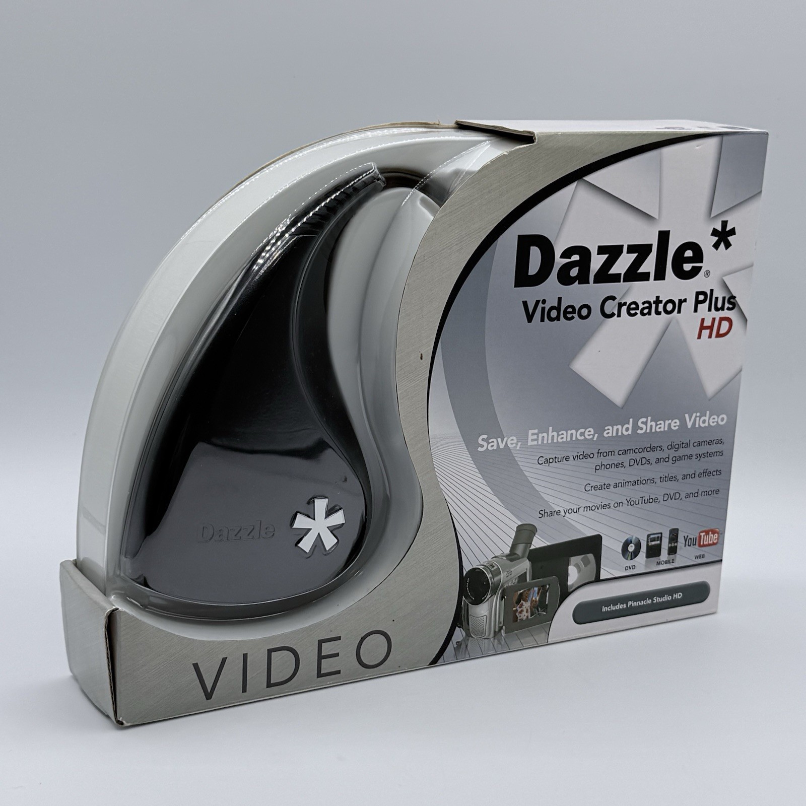 Dazzle Video Creator Plus HD DVC-107 USB Video Capture Device New