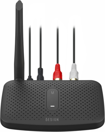 Besign BE-RCA Pro Long Range Bluetooth Adapter for Music Black