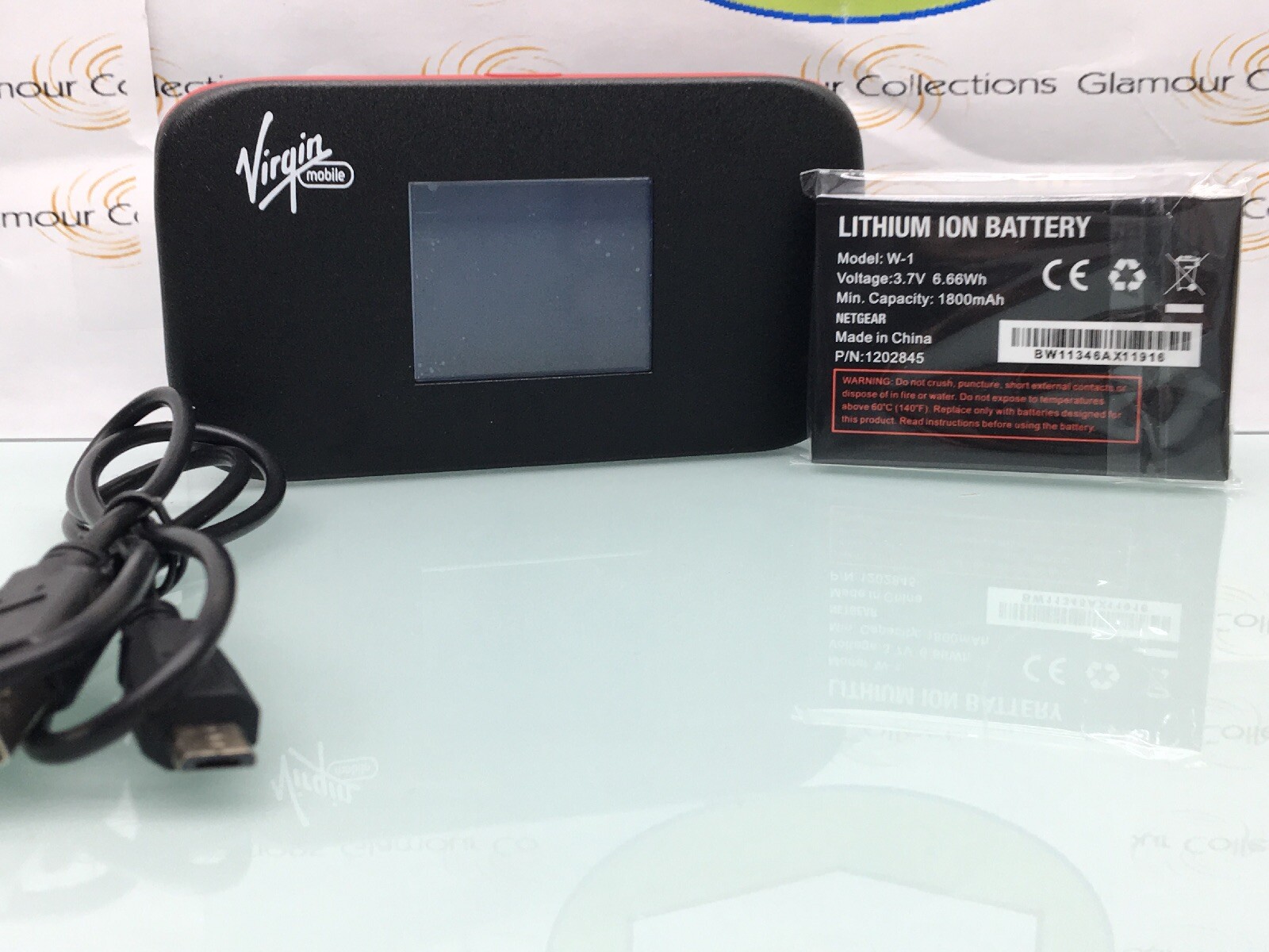 Netgear Mobile 4G LTE Wi-Fi Hotspot Aircard 778S CDMA (Virgin Mobile ) (BBB)