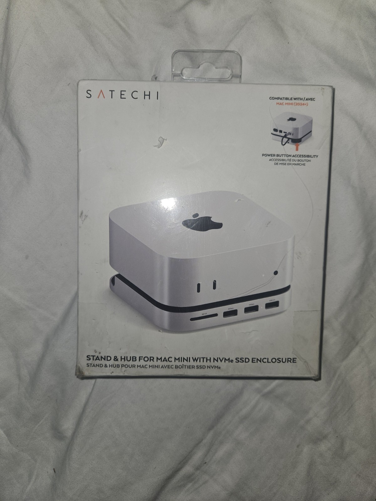 Satechi Stand and Hub for Mac Mini with NVMe SSD Enclosure