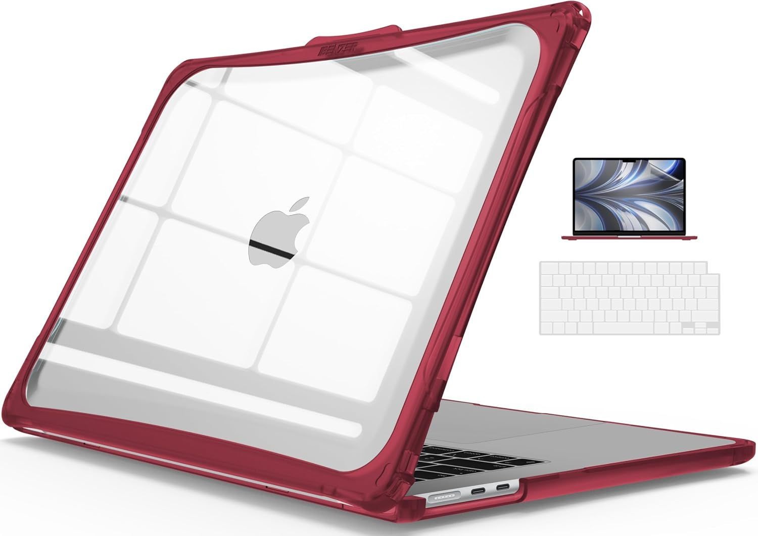 Hexpact Protective MacBook Air 15 inch case 2026 2025 2024 2023 M5 A3448 M4 A324