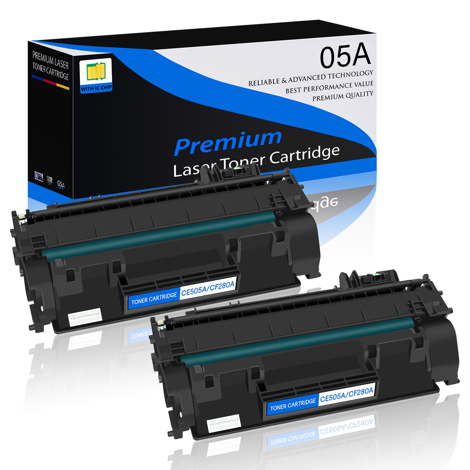 2 PACK - CRG119 Toner for Canon 119 II imageClass LBP6300DN LBP6650DN MF5850DN