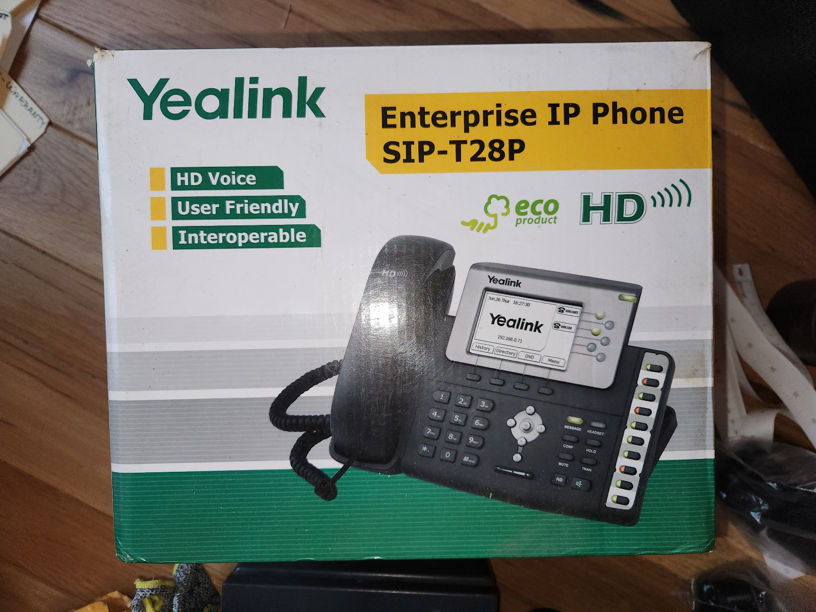 Yealink - Enterprise IP Phone SIP-T28P