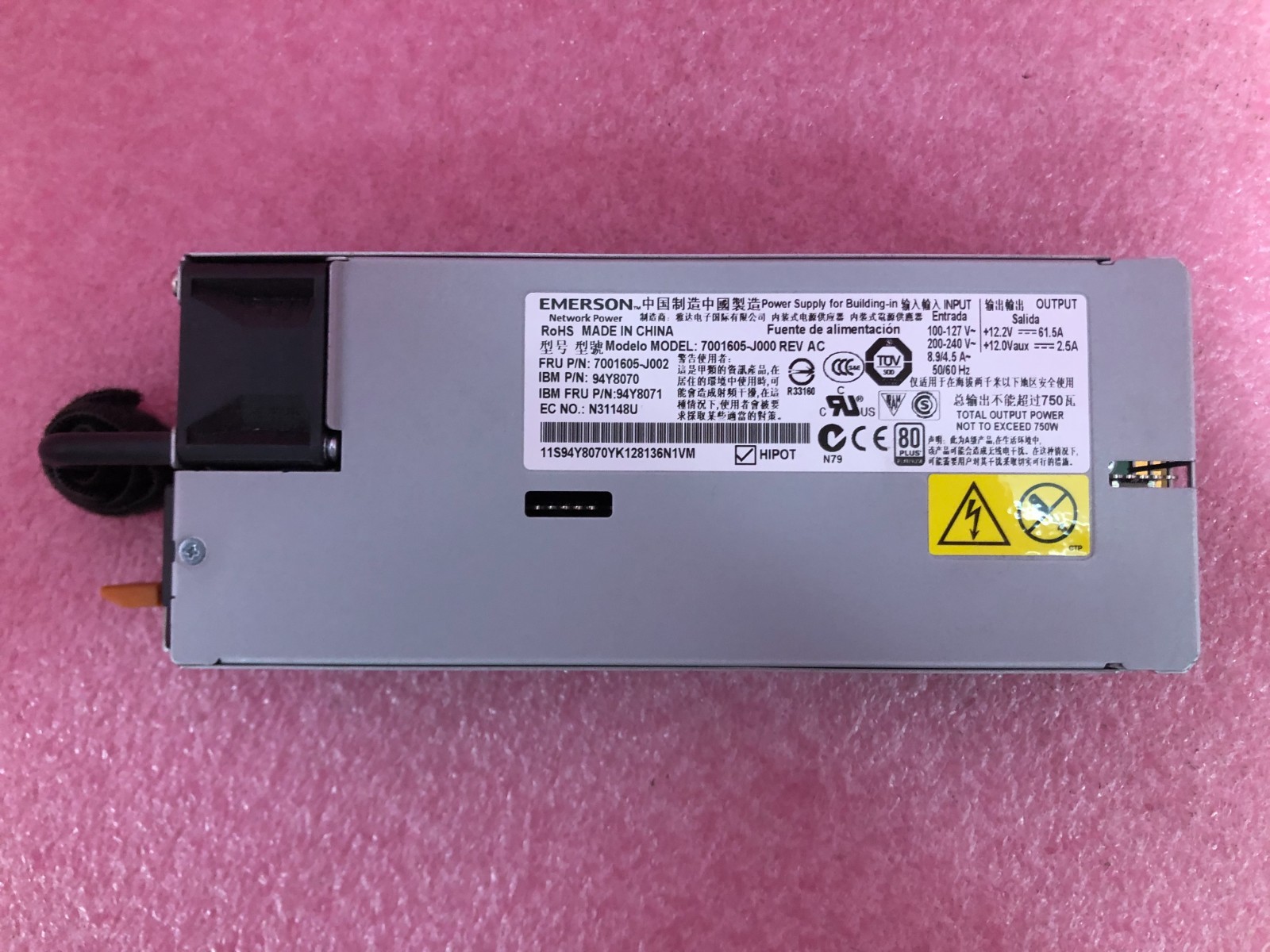 Strong-IT IBM 94Y8119 IBM 900 Watt Delta x3650 M4