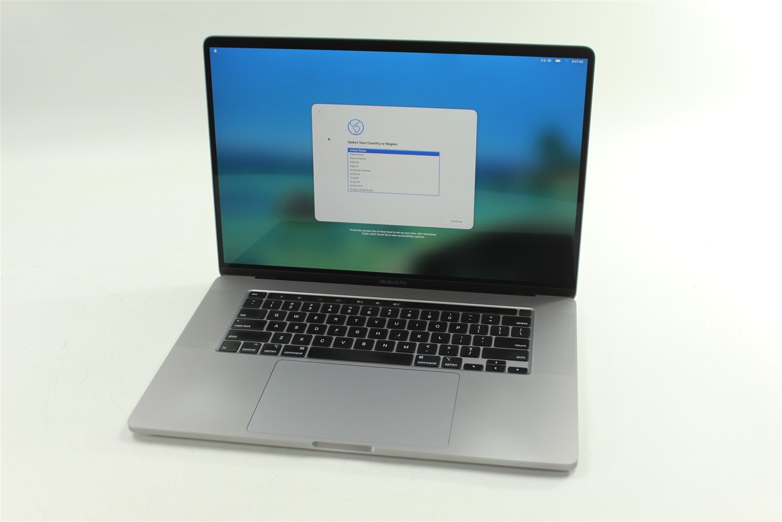Apple MacBook Pro A2141 2019 16" i9-9880H 1TB SSD 32GB RAM Pro 5500M 8GB Tahoe