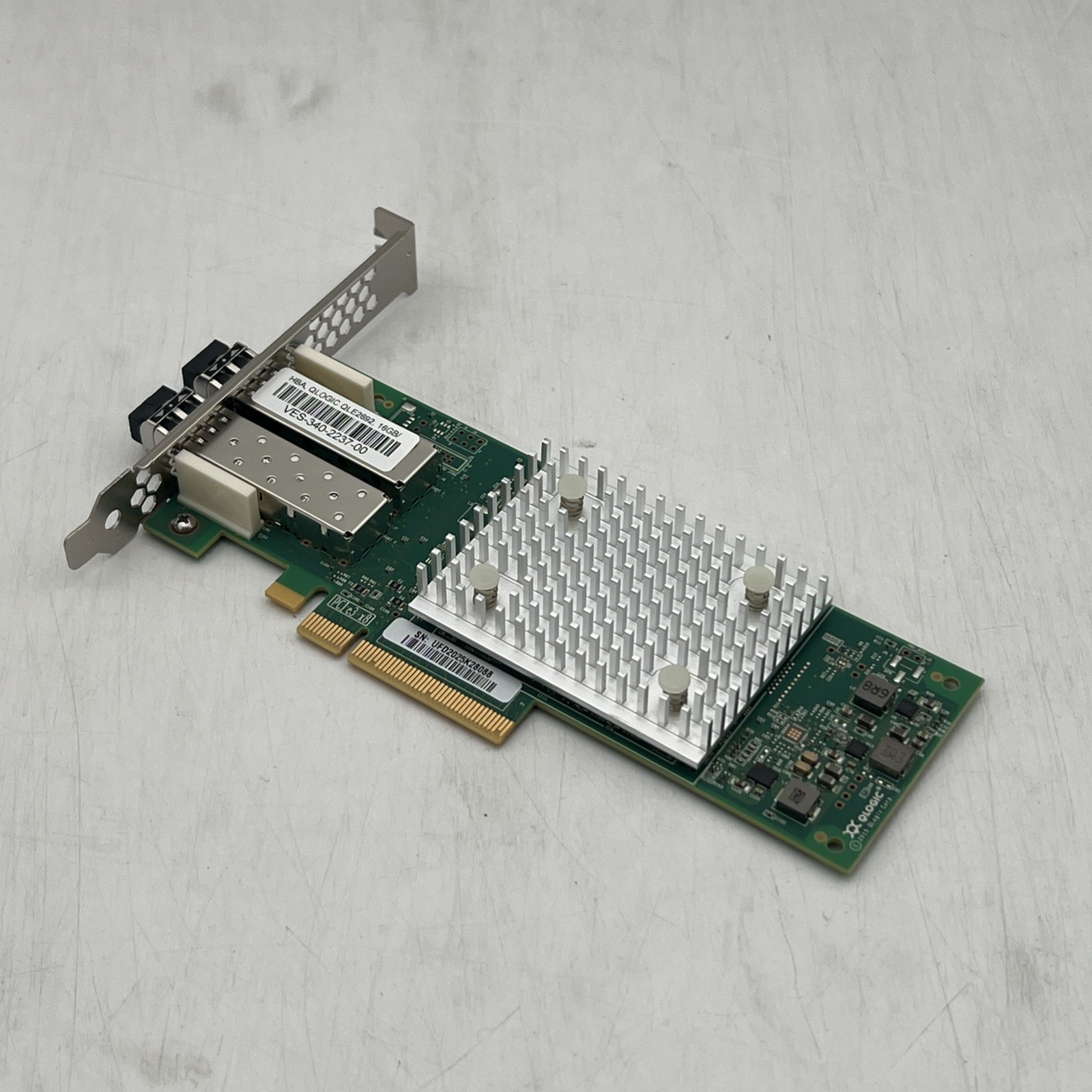 Fujitsu Qlogic QLE2692 Dual Port 16GB Fibre Channel HBA QLE2692-F High Profile