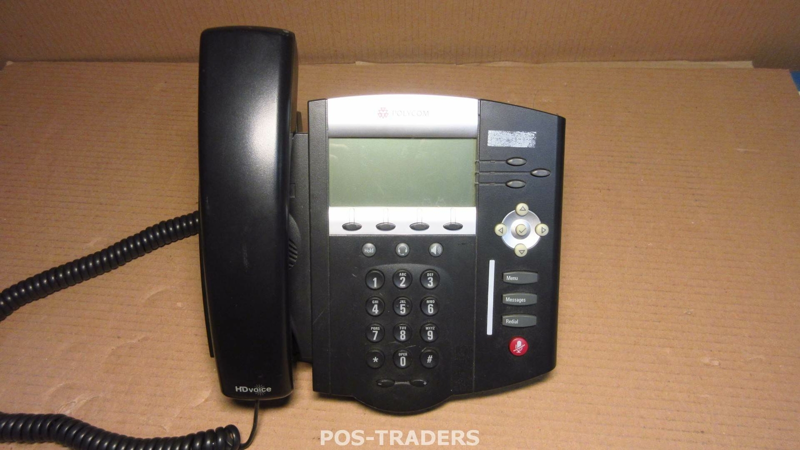 Polycom 2201-12450-001 SoundPoint IP450 VoIP Phone IP 450 Telephone INCL HANDSET