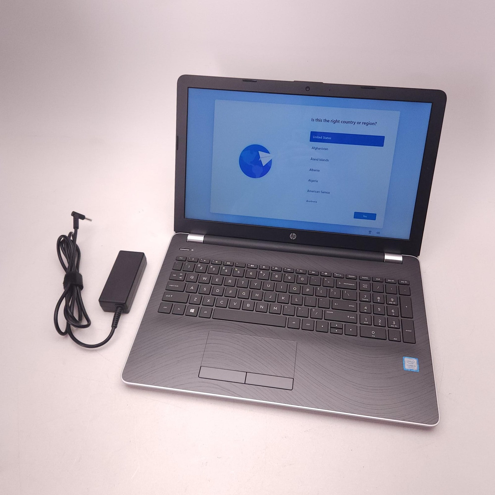 HP Pavilion 15-bs062st 15.6in Laptop Intel i3 7th Gen 6GB 1TB HDD Win10 - Good