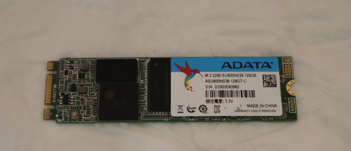 ADATA SU800 128GB M.2 2280 SATA 6Gd/s SSD 3D M.2 SSD