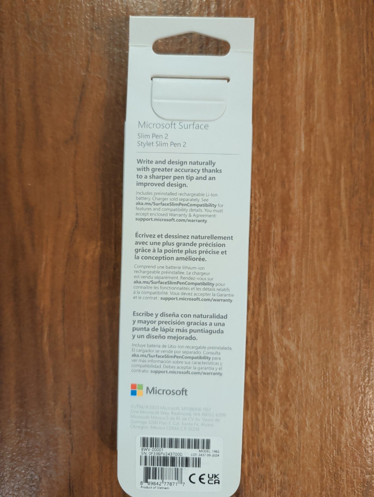 Microsoft Surface Slim Pen 2 - New, Sealed in Box