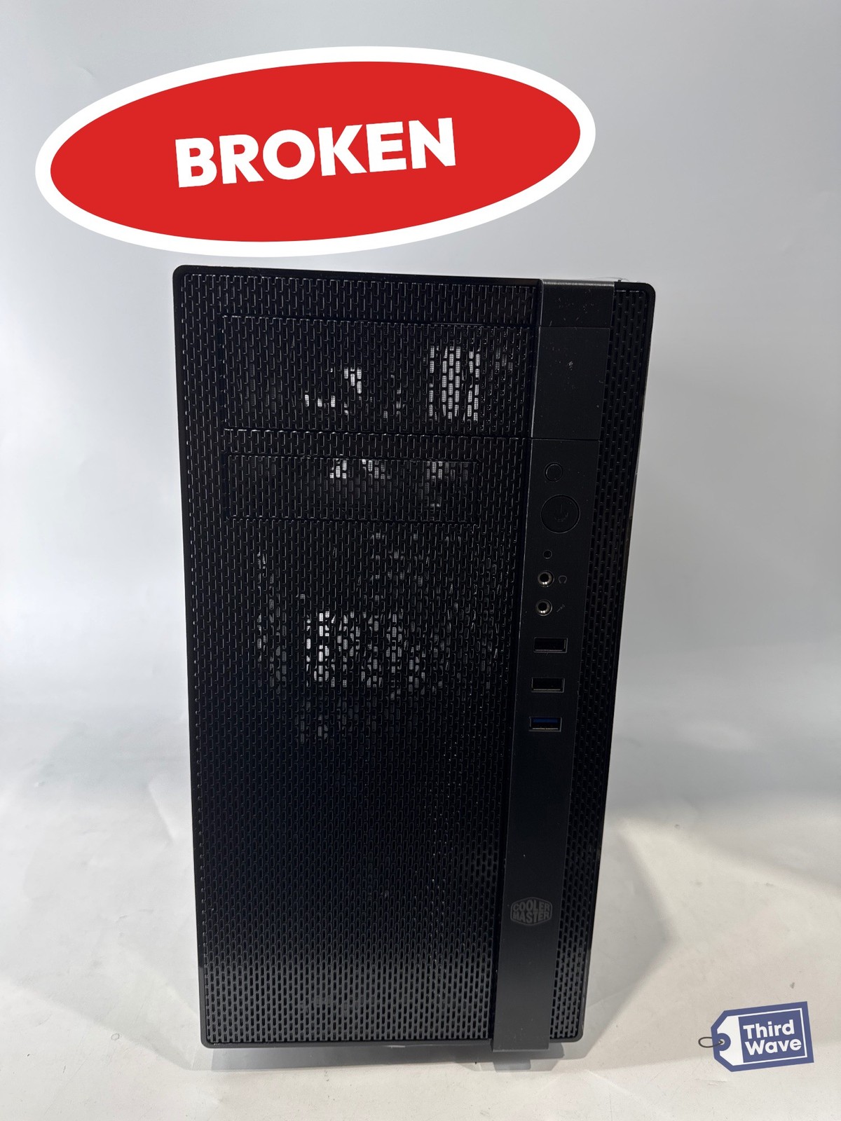 (BROKEN) Cooler Master N200 - Mini Tower Computer Case with Fully Meshed Front P