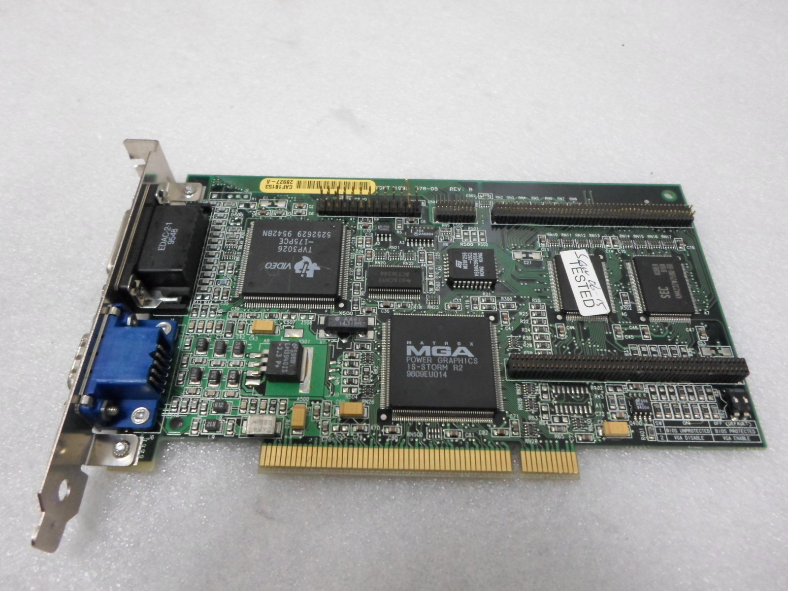 HP 5063-8798 MATROX  MGA-MIL/2/HP3 79075010170 VIDEO CARD
