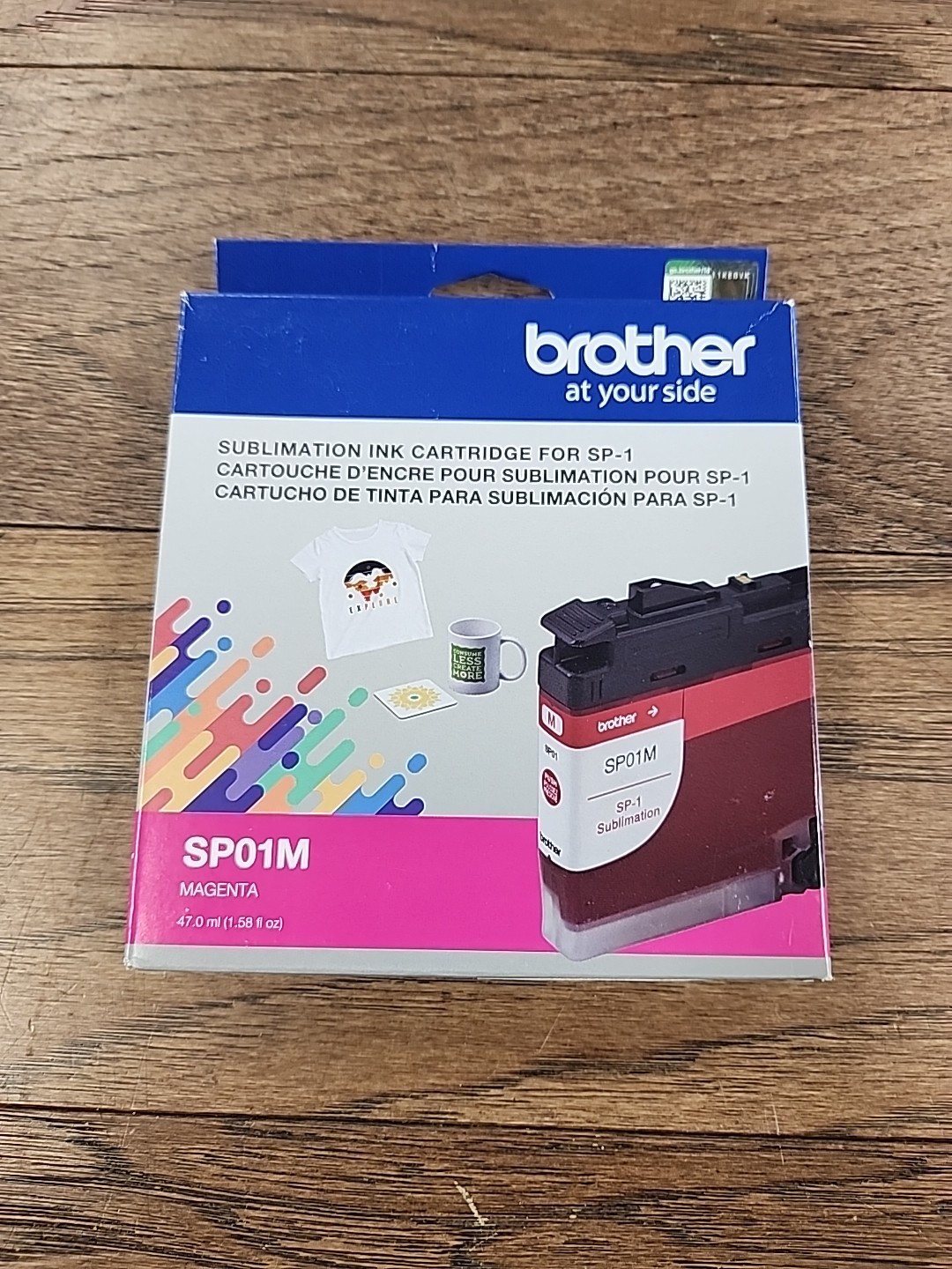 BROTHER SP01MS STANDARD CAPACITY INK CARTRIDGE MAGENTA  NEW  08/2025+
