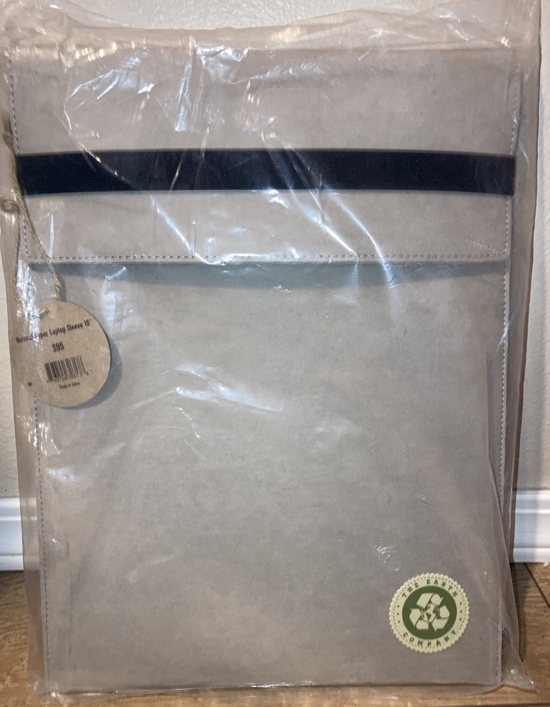 The Earth Company Natural Paper iPad 14” Protective Felt Lined Sleeve