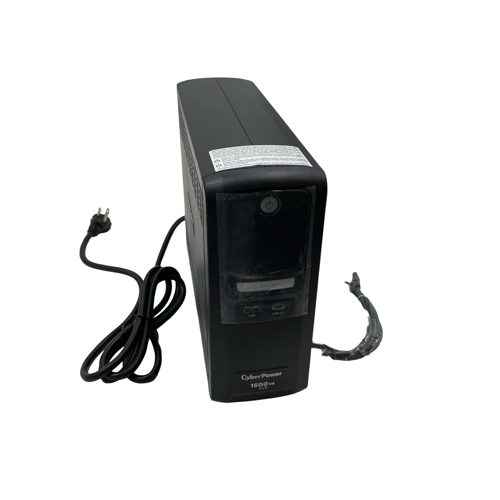 Cyber Power LX1500GU3 Battery Backup/Surge Protector Black 10 Outlets #NO3624