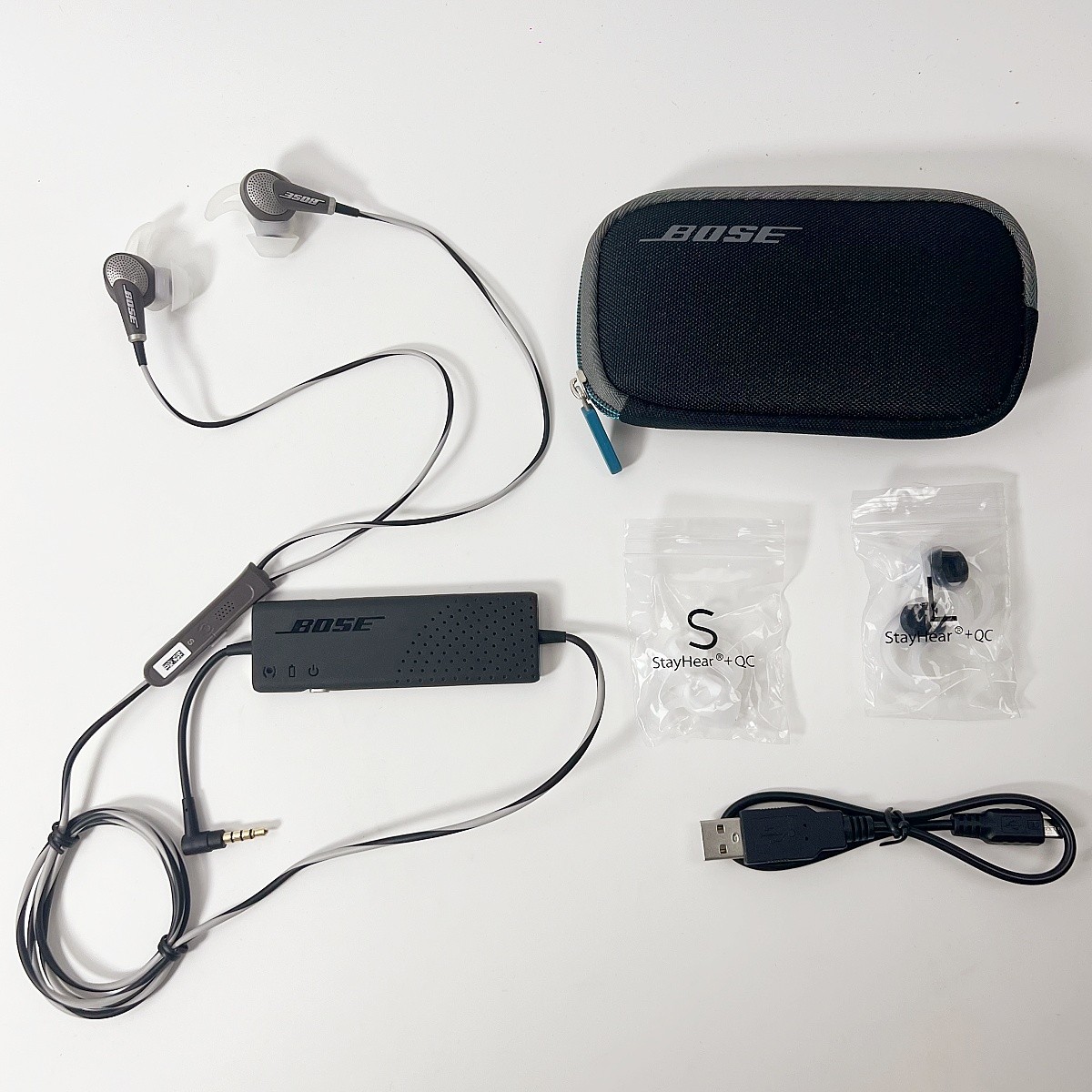 Bose QuietComfort 20 Noise Cancelling Wired Headphones Bose QC20 Brown For IOS