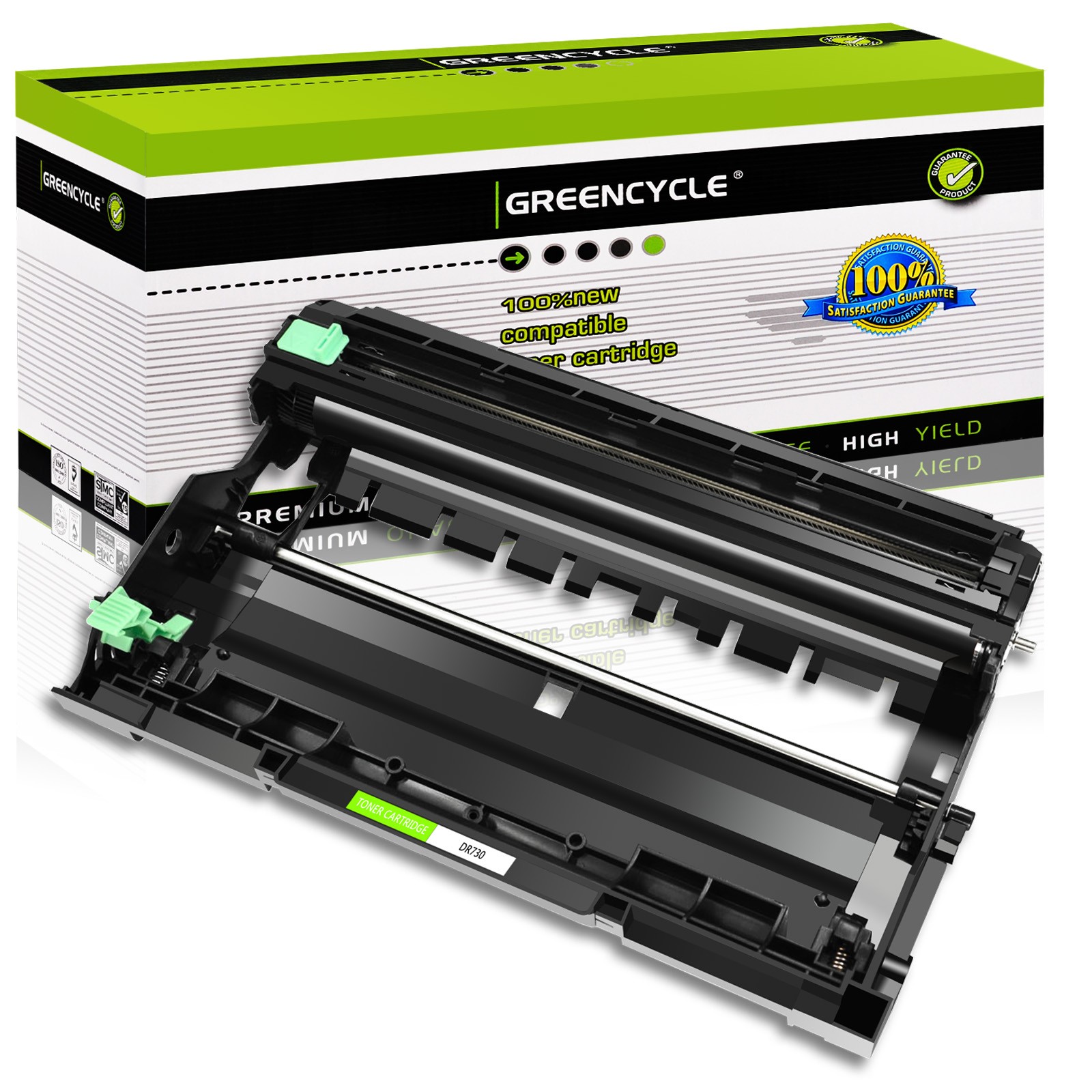 1PK DR730 Drum Unit for Brother HL-L2310D HL-L2370DN HL-L2375DW XL HL-L2390DW