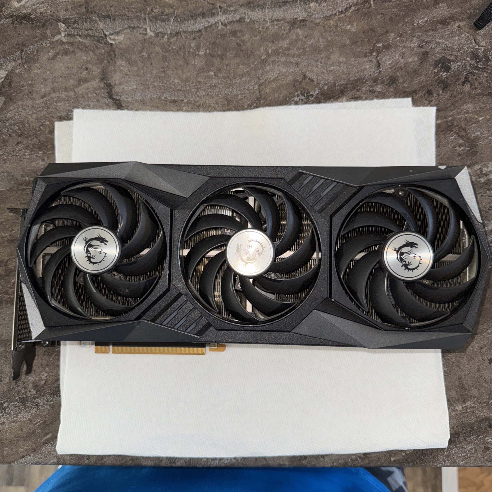 Cooler Shroud For MSI RTX 3090 Trio Gaming X Cooling Heatsink Pcb (No Core VRAM)