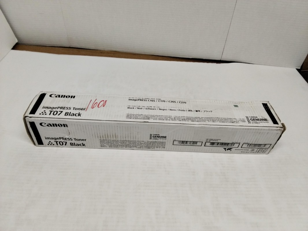 Canon 3641C001, Black Toner Ctg T07 for Canon imagePRESS Lite C265