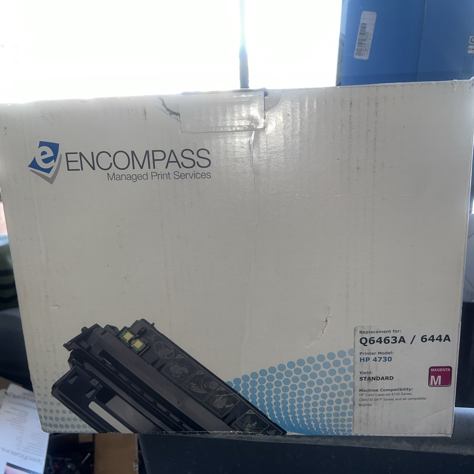 Q6463ARPC Premium Compatibles 644A Q6463a Magenta Toner Cartridge Hp 4730 (L3)