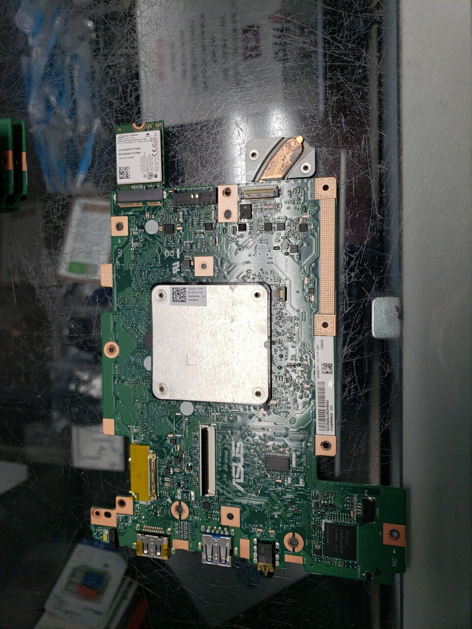 Asus C202S Laptop Computer Motherboard with wifi card  C202SA 