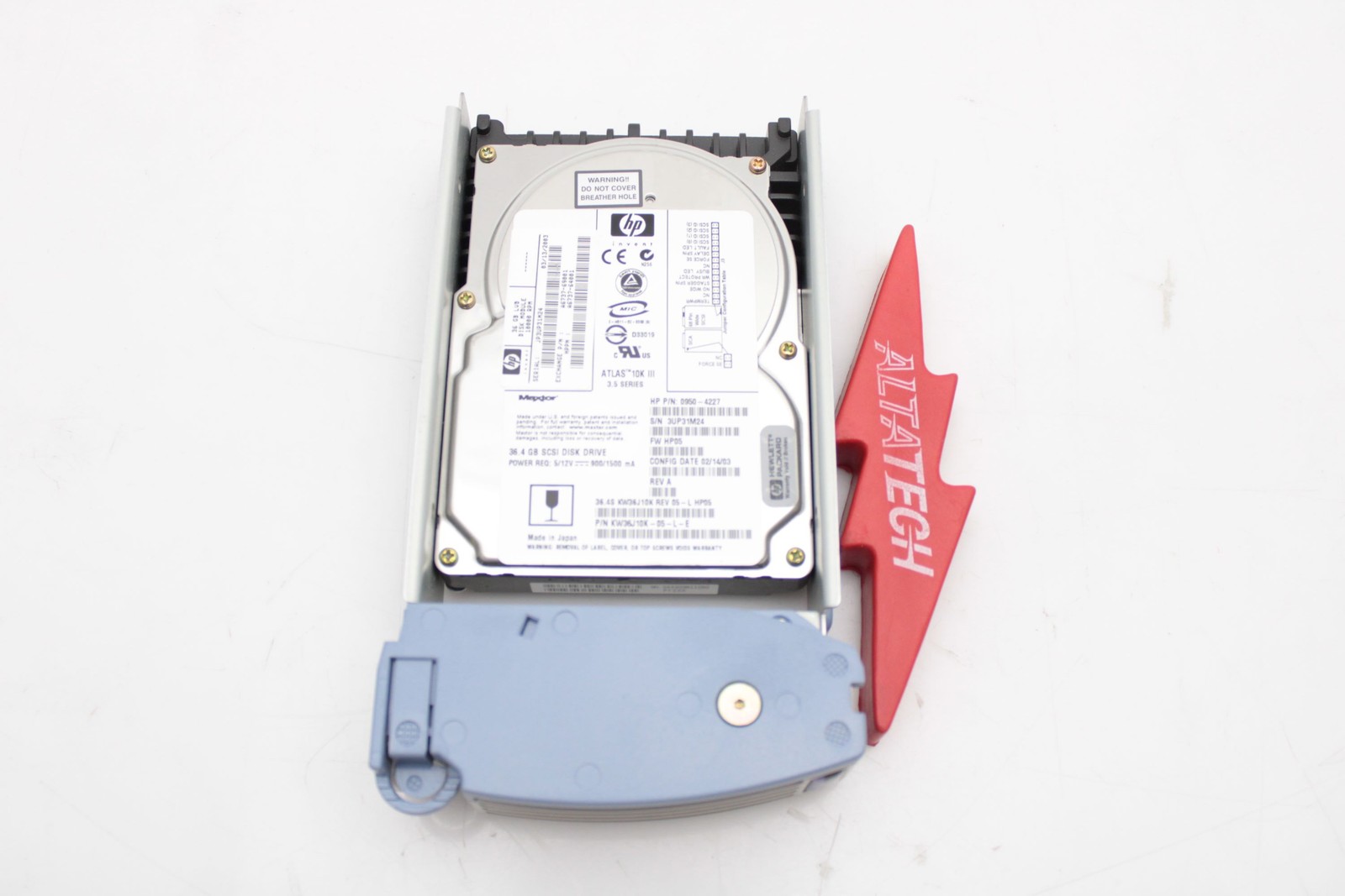 A6737-64001 HP 36GB SCSI-LVD 10K DISK SC10