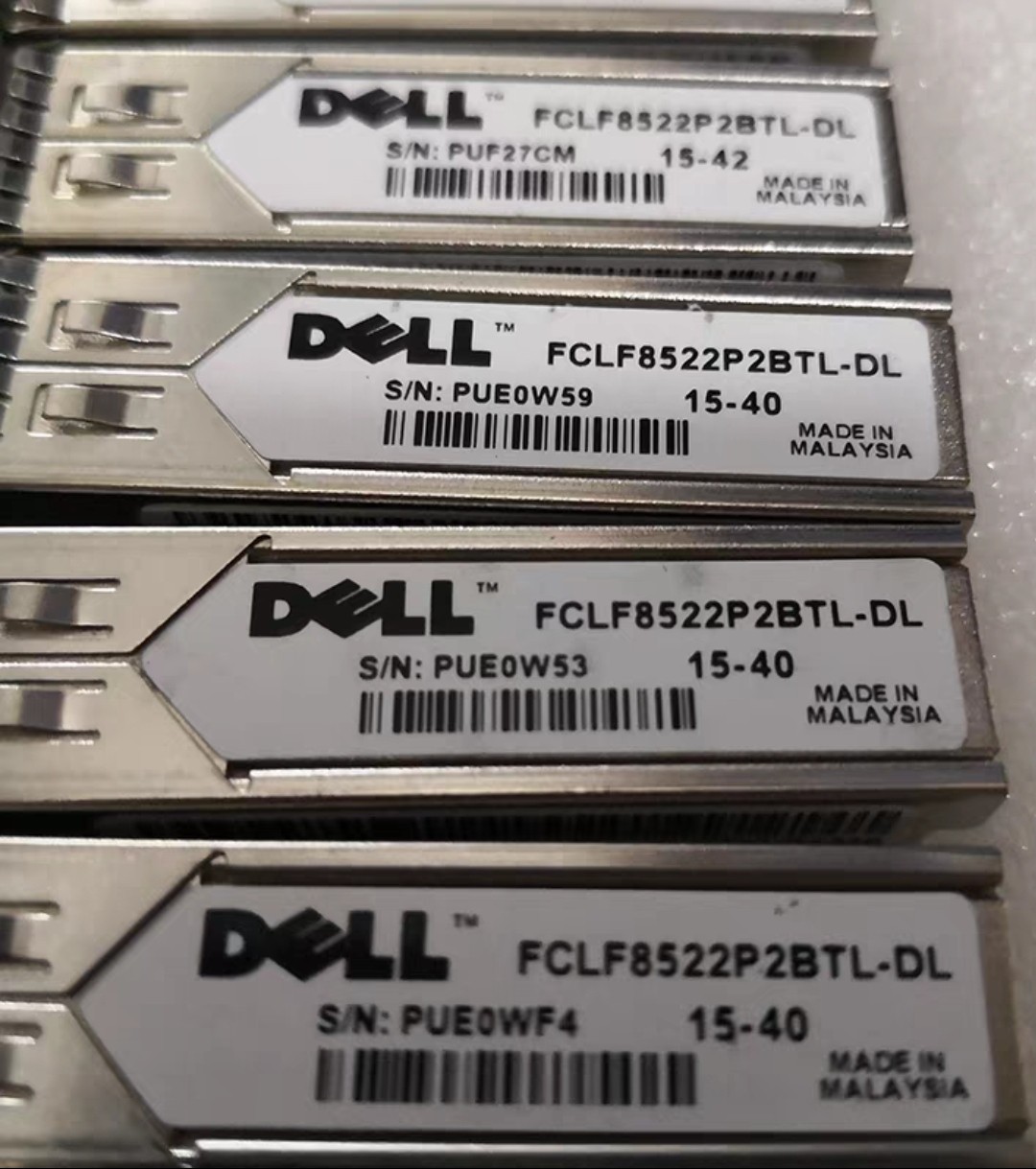 1pc Dell MHVPK 1000BASE-T 1Gb SFP FCLF8522P2BTL-DL Transceiver