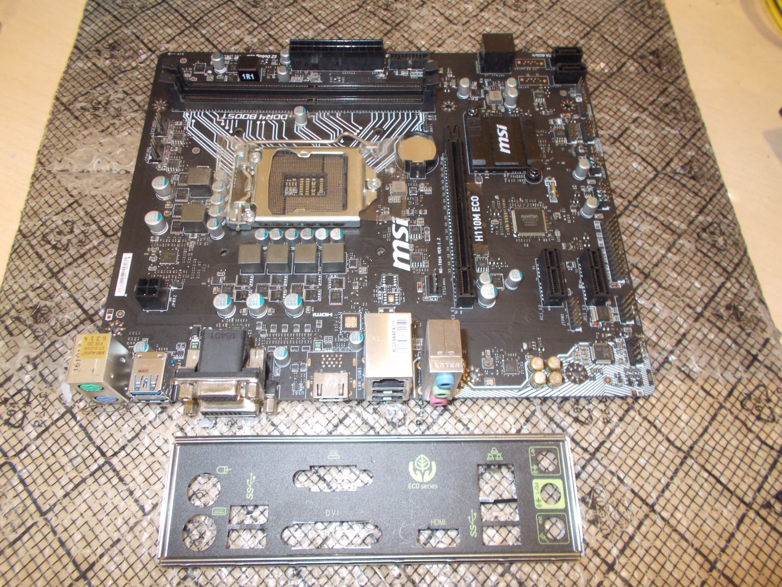 MSI B250M BAZOOKA MS-7A70 VER:1.0 Socket 1151 Motherboard DDR4