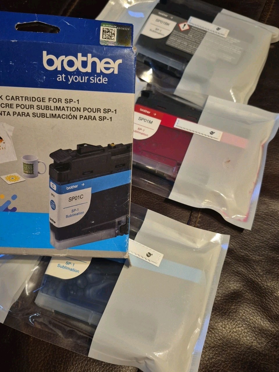 New Brother - SP01BK, SP01M, SP01C Standard Capacity Ink Cartridge 3PK