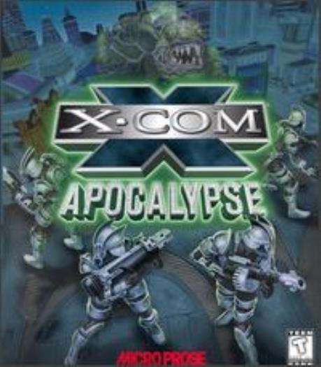 X-COM Apocalypse + Manual PC CD future Earth alien war squad based strategy game