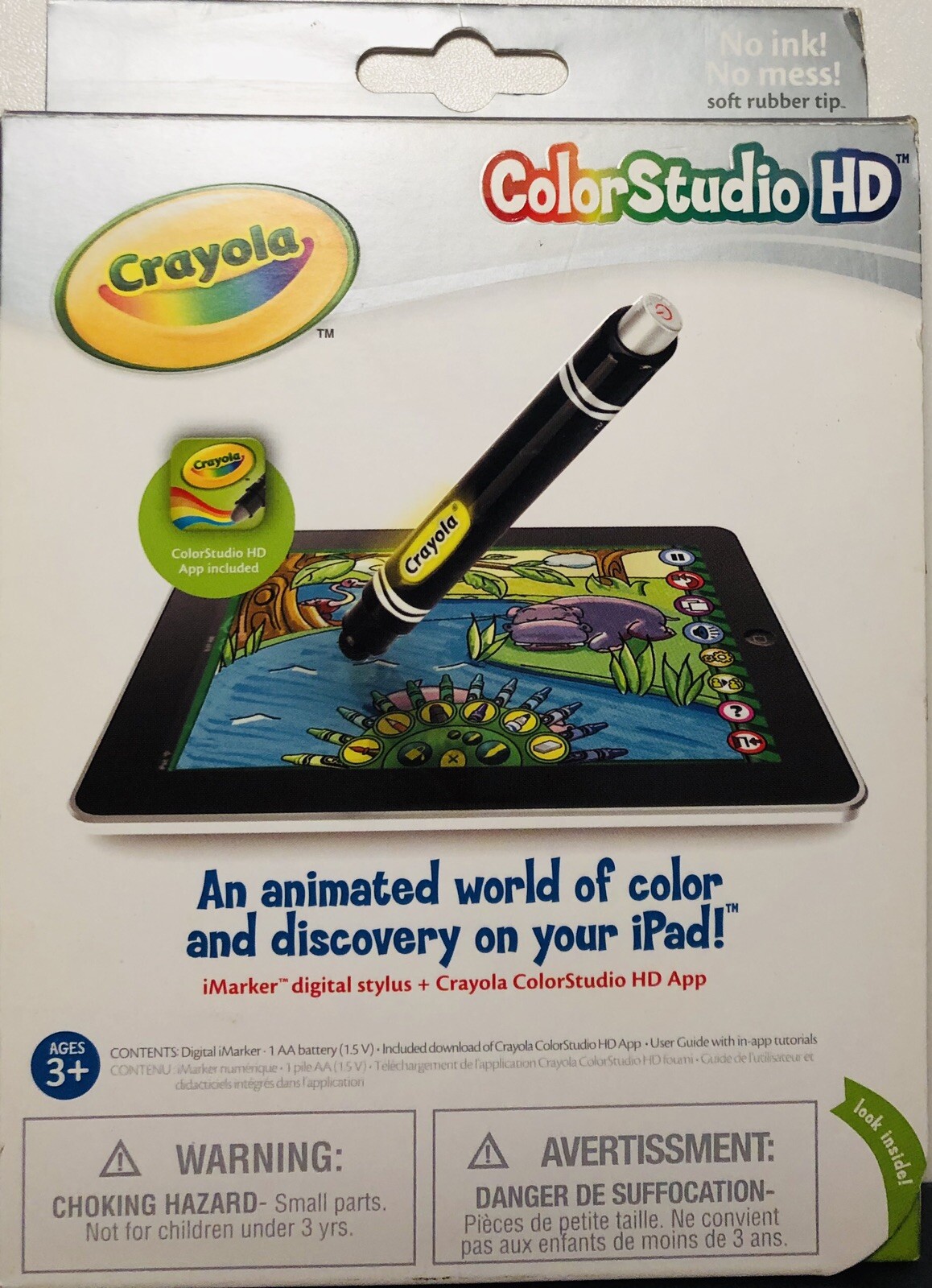 Crayola Colorstudio HD iMarker Digital Stylus + Crayola ColorStudio HD App