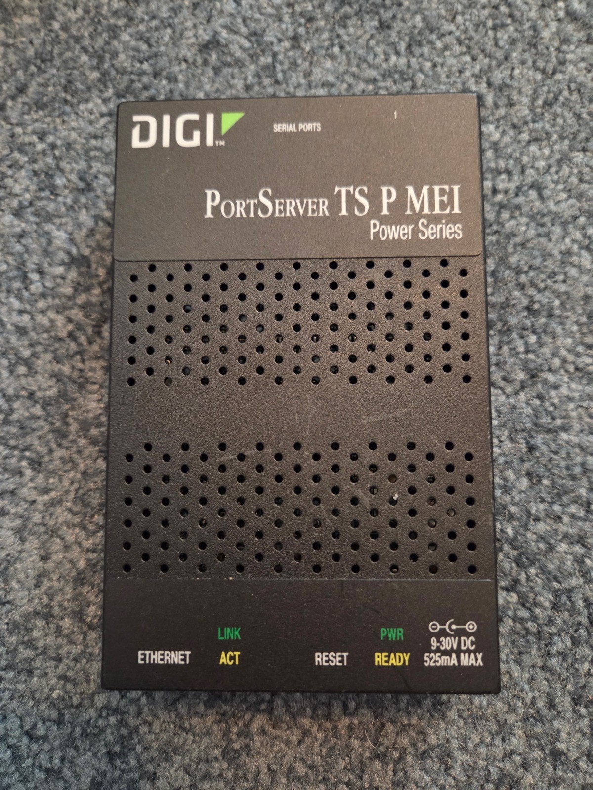 Digi PortServer TS P MEI, 2 port RS-232/422/485 Serial to Ethernet Server