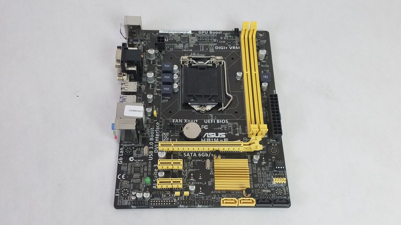 Asus  H81M-E Intel LGA 1150 DDR3 SDRAM Desktop Motherboard