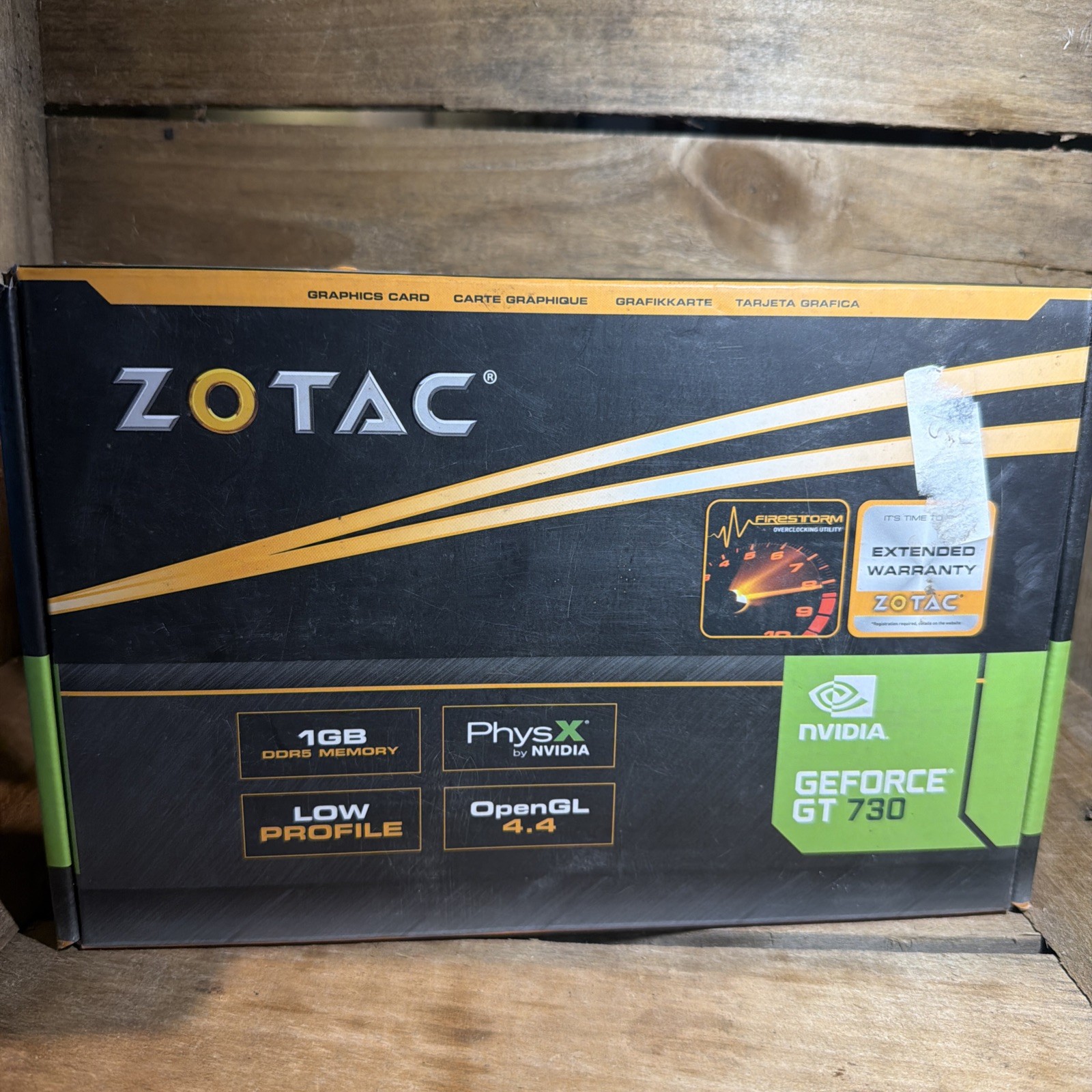 ZOTAC NVIDIA GeForce GT 730 1GB GDDR5 Low Profile GPU ZT-71102-10L - New Sealed
