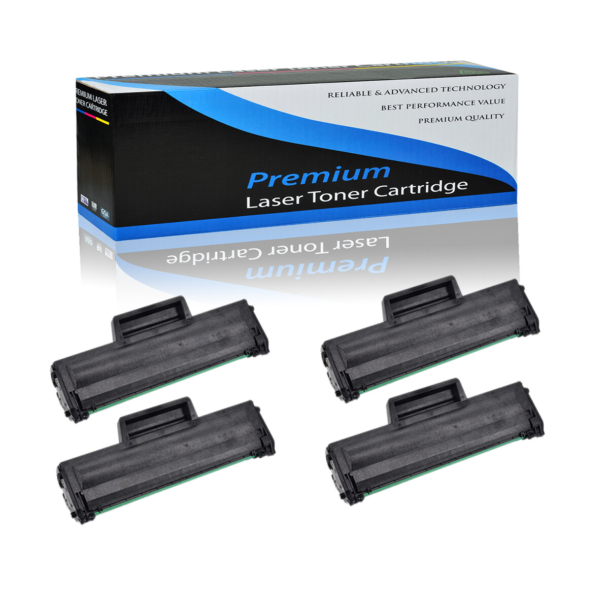 4PK MLT-D104S 104S Toner Cartridge for Samsung ML-1860 ML-1865 ML-1865W Printer
