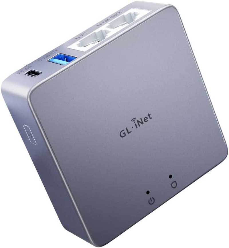Mt2500A(Brume 2) Professional Mini VPN Security Gateway, Home Office Remote Work