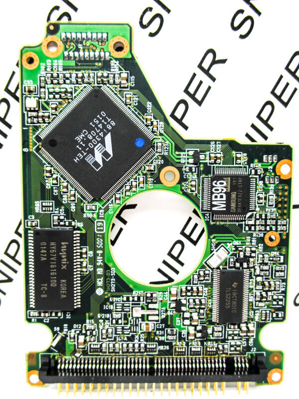 PCB - Hitachi 20GB DK23CA-20F IDE 08K9633 2.5" B/A0B4 C/A AJ100 Laptop HardDrive