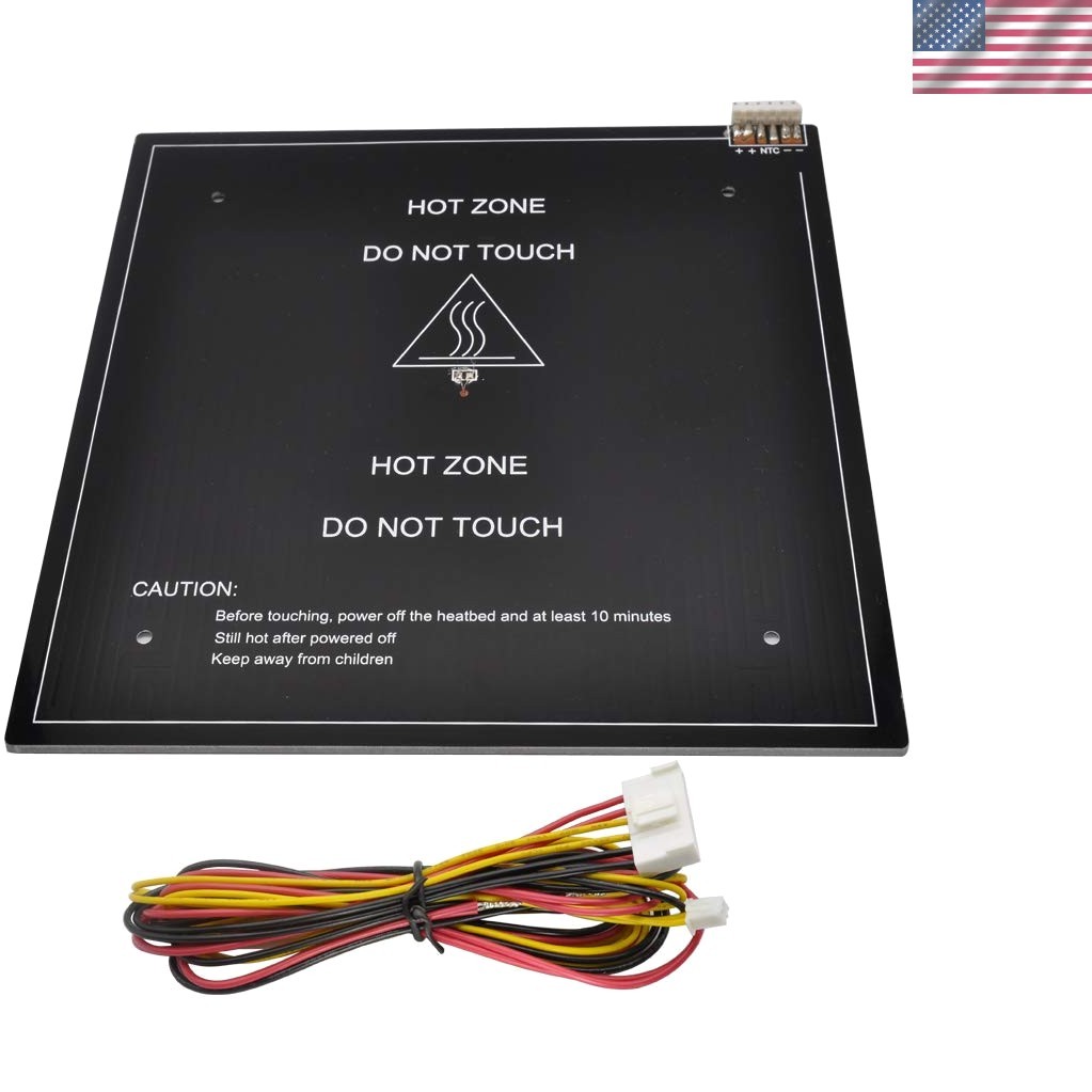 24V 220W Aluminum Heated Bed Pro Heatbed 235×235x3mm with Cable for Ender-3 /...
