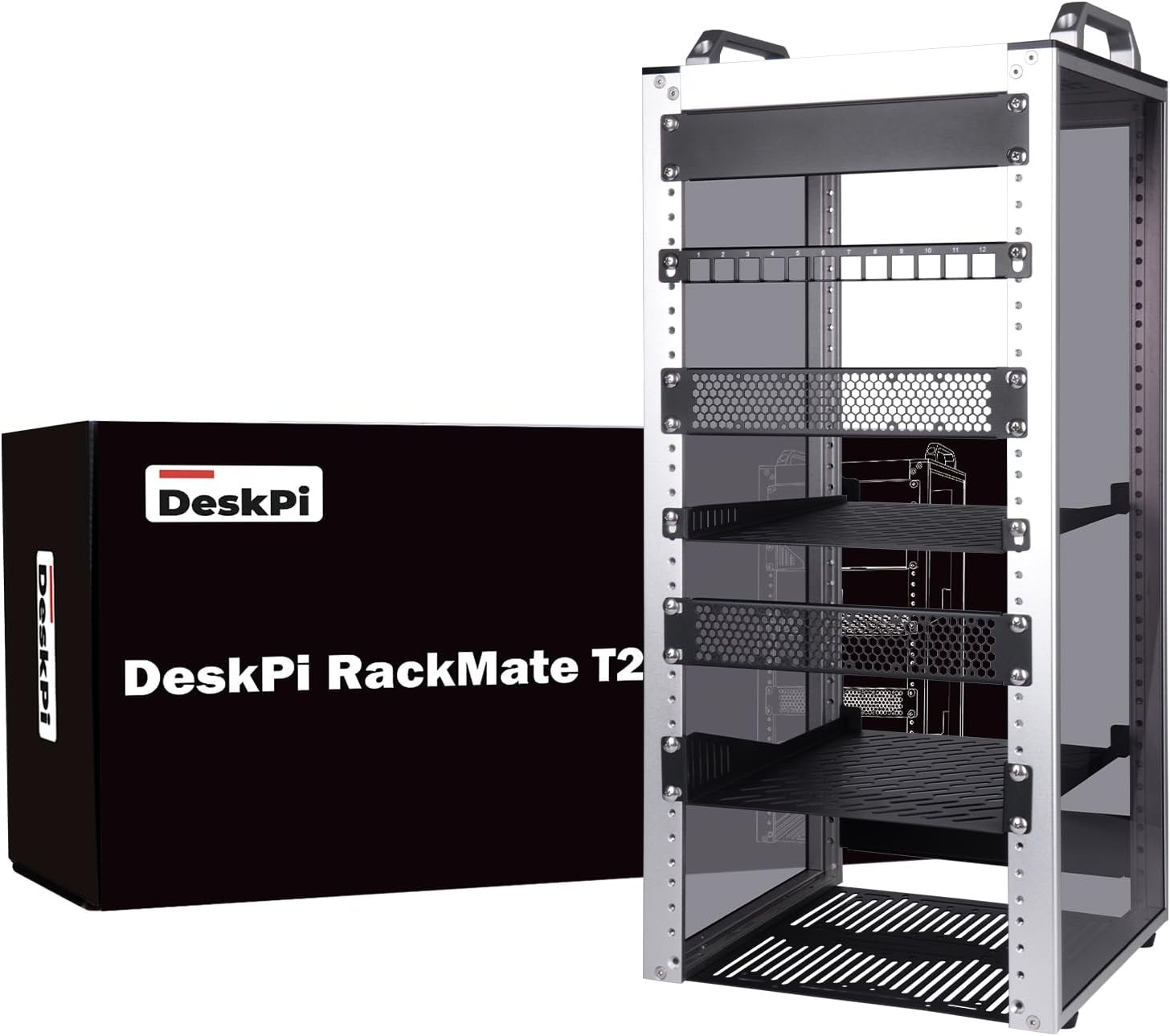 12U Server Cabinet 10 Inch Depth Network Rack