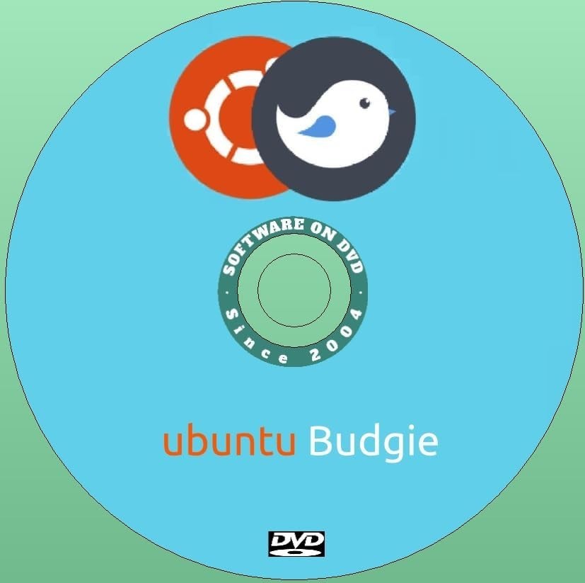 Latest New Release Ubuntu  Budgie Linux OS Operating System for PC on DVD