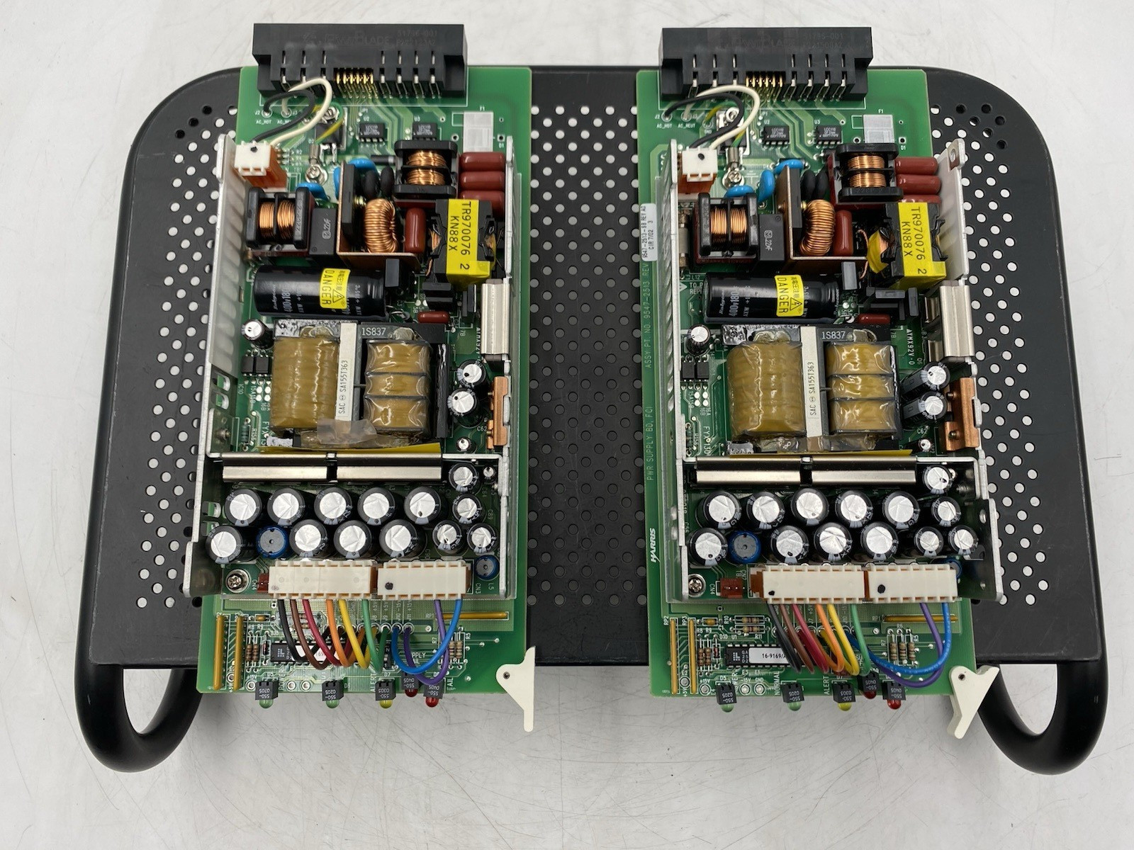 Lot of 2 9547-2513-SB HARRIS CORPORATION INTRAPLEX POWER SUPPLY CARD