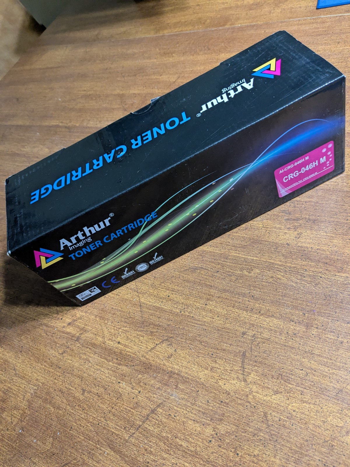 Arthur Imaging CRG-046H M Magenta Toner Cartridge High Yield Compatible Canon